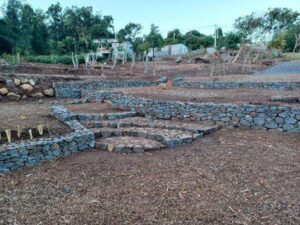Réalisation de murets en pierres sèches- ACI